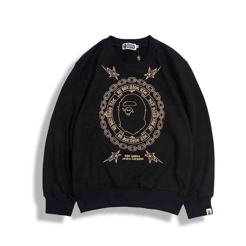 Bape Sweatshirt Black M-2XL B36XC2033